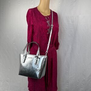 Michael Kors 35H3GTVT0M Jet Set Travel XS Metallic